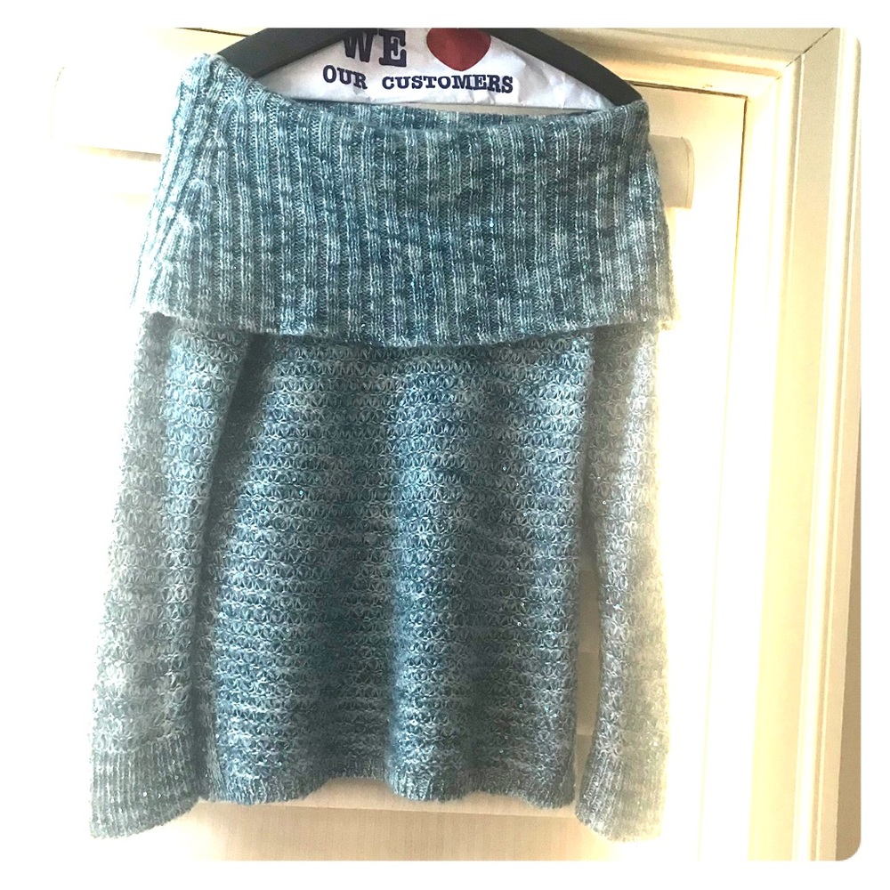 Chico’s off the shoulder sweater